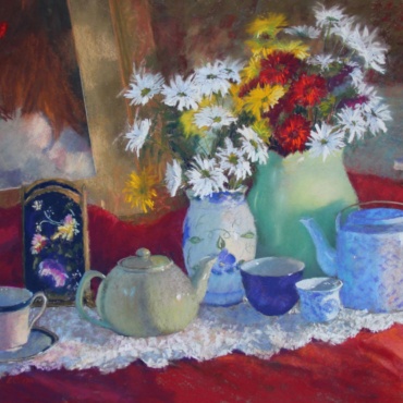 Anyone-for-tea-Still-Life-Soft-Pastel-LCorke-rs
